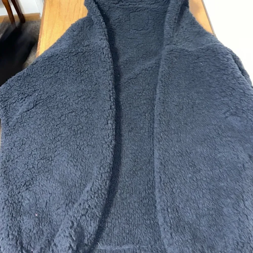 Justice 3/4 button up Sherpa fleece